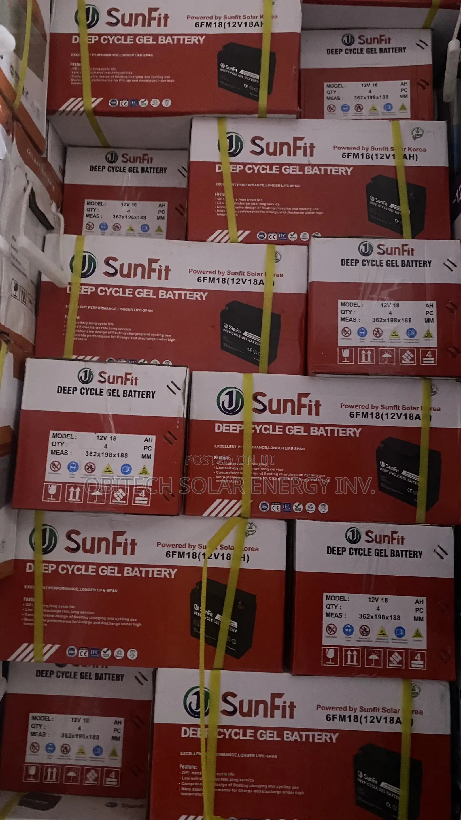 18ah Sunfit Deep Cycle Battery