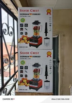 2litrs Silver Crest Blender