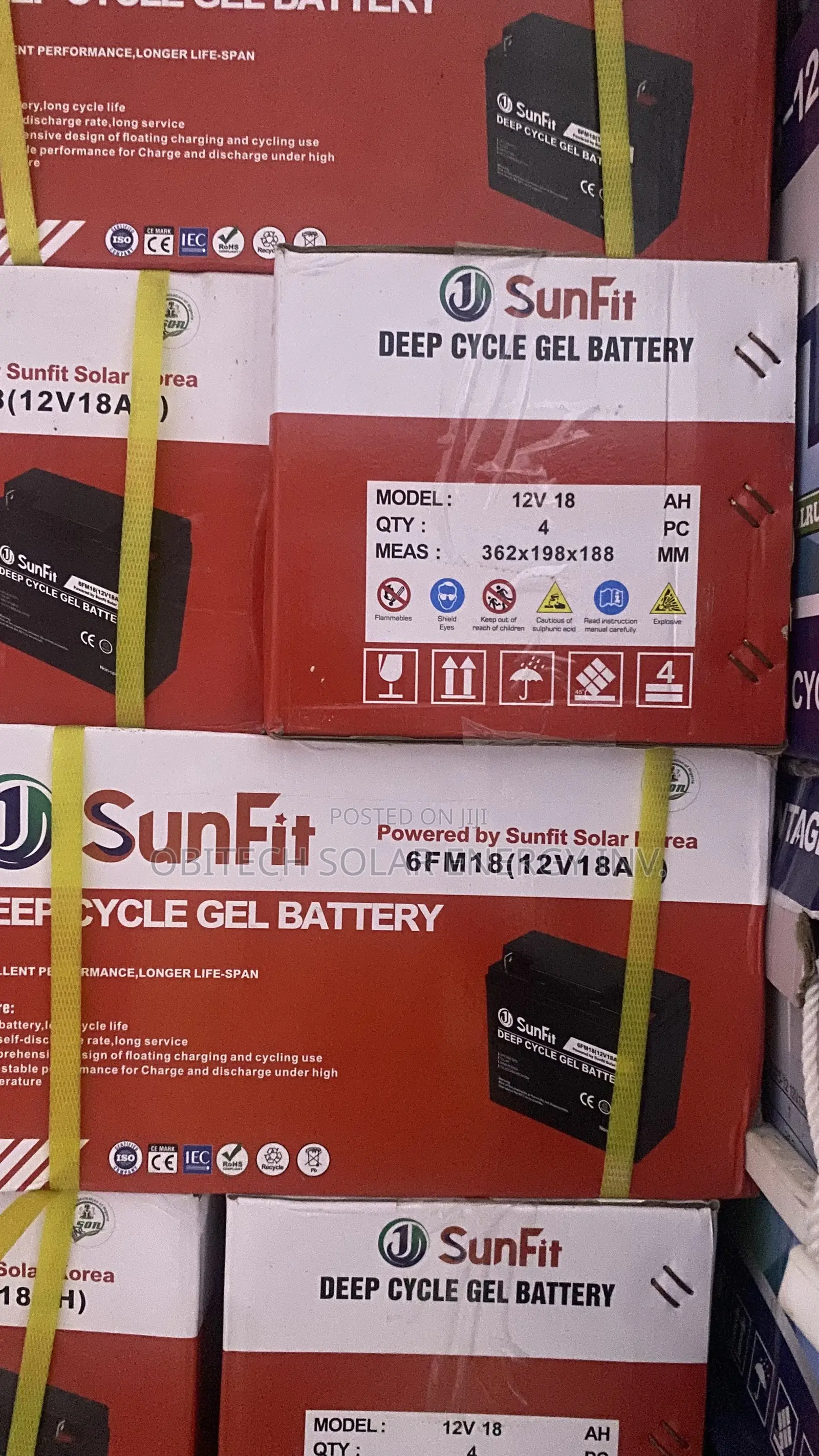 18ah Sunfit Deep Cycle Battery
