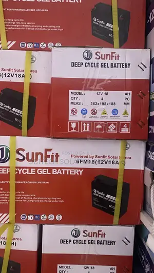 18ah Sunfit Deep Cycle Battery