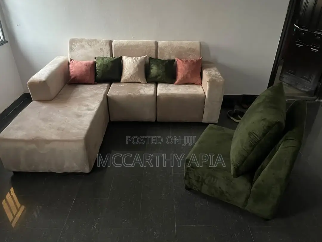 L Shaped Chair Set