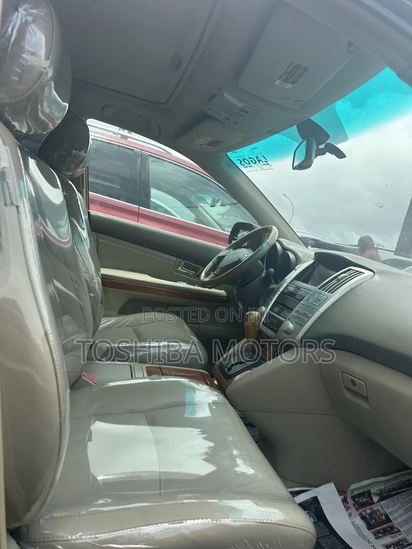 Lexus RX 350 AWD 2009 Red