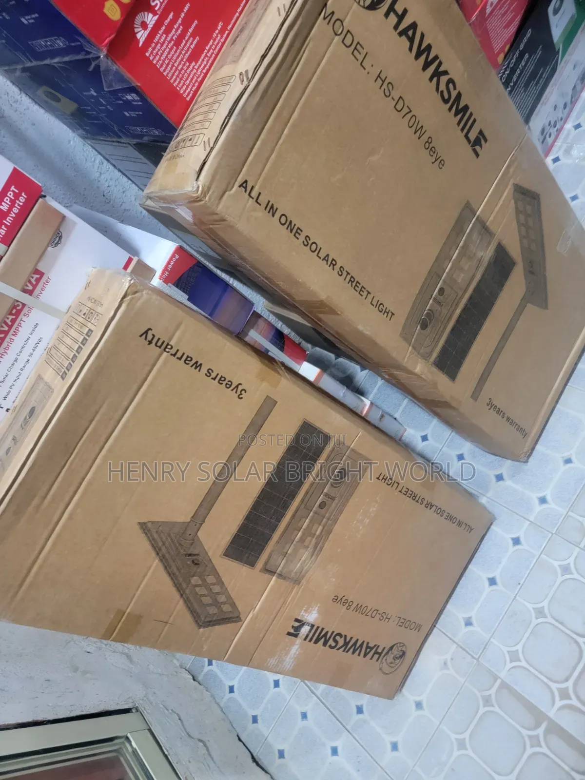 Hawksmile D70w Street Light