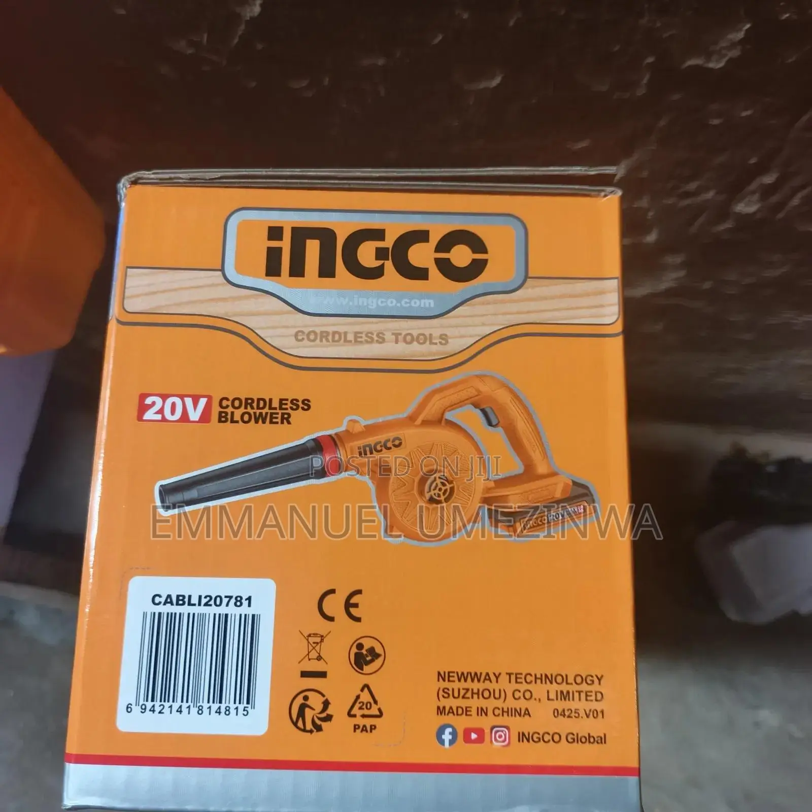 Cordless Air Blower