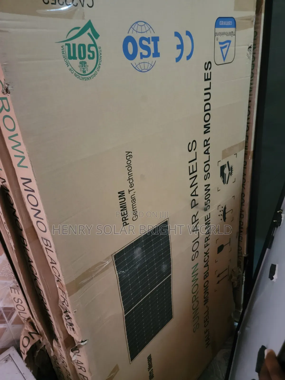 Suncrown 560 Panel Monofacial