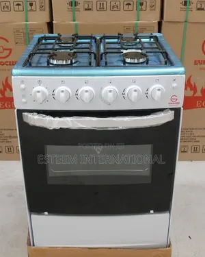 4-Burner Gas Cooker With Oven
