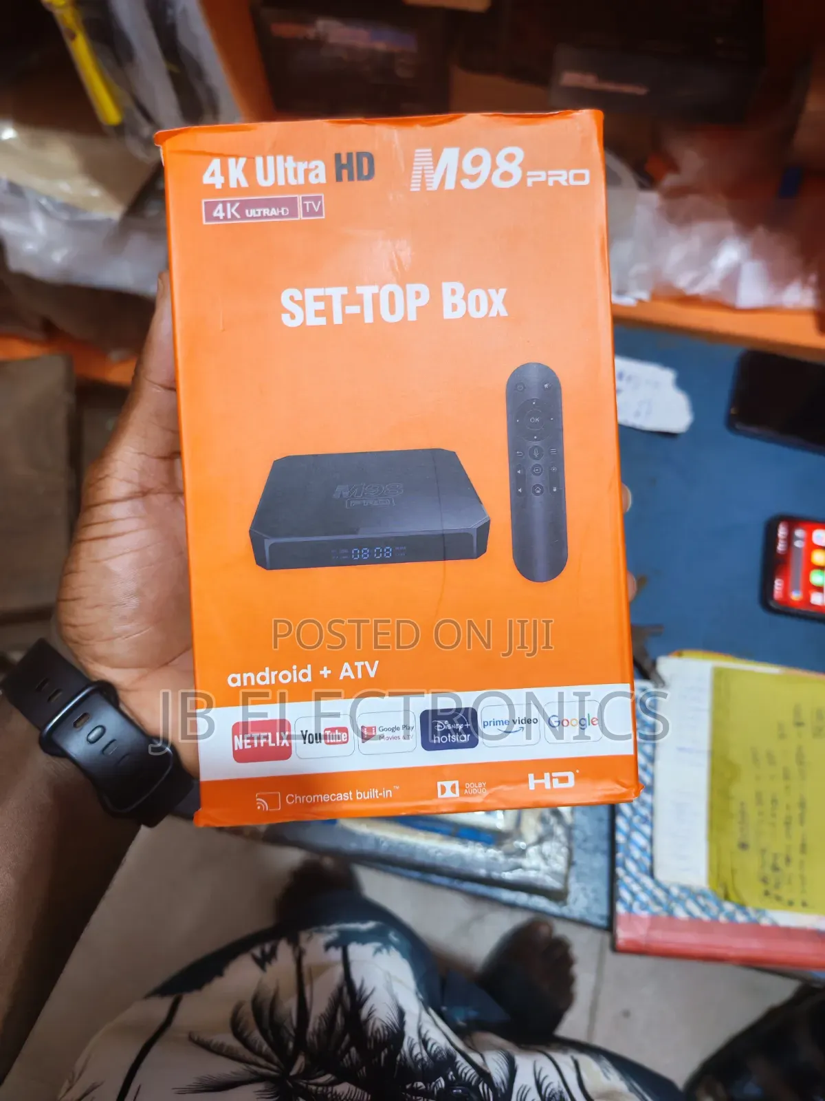 M98PRO Set Up Box