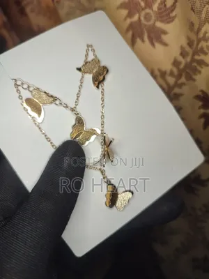 Butterfly Non Tarnish Jewelry Set