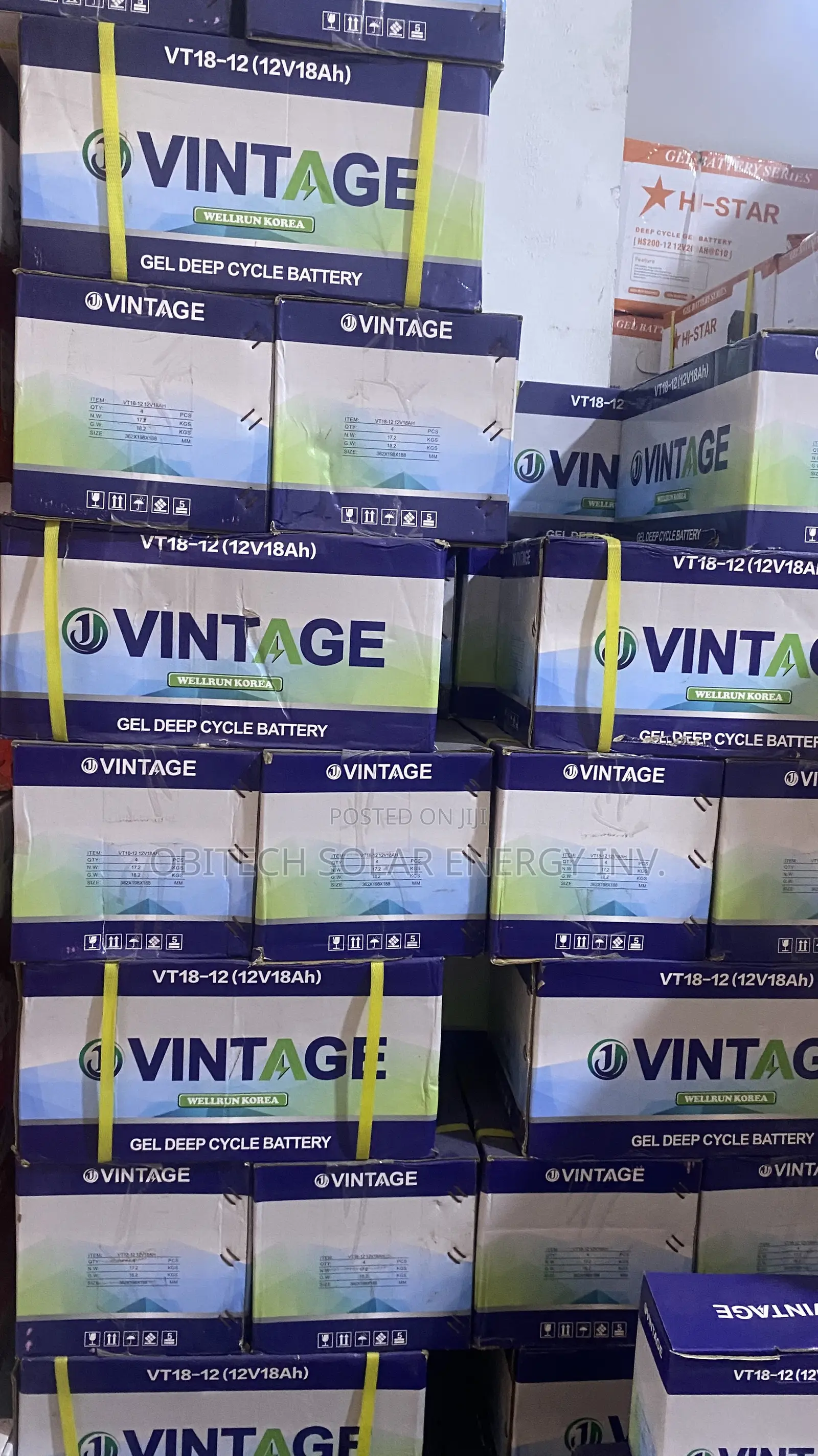 18ah Vintage Deep Cycle Battery