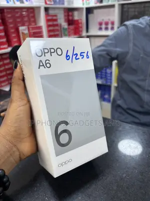 New Oppo A6 256 GB Gold
