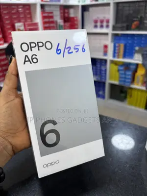 New Oppo A6 256 GB Gold