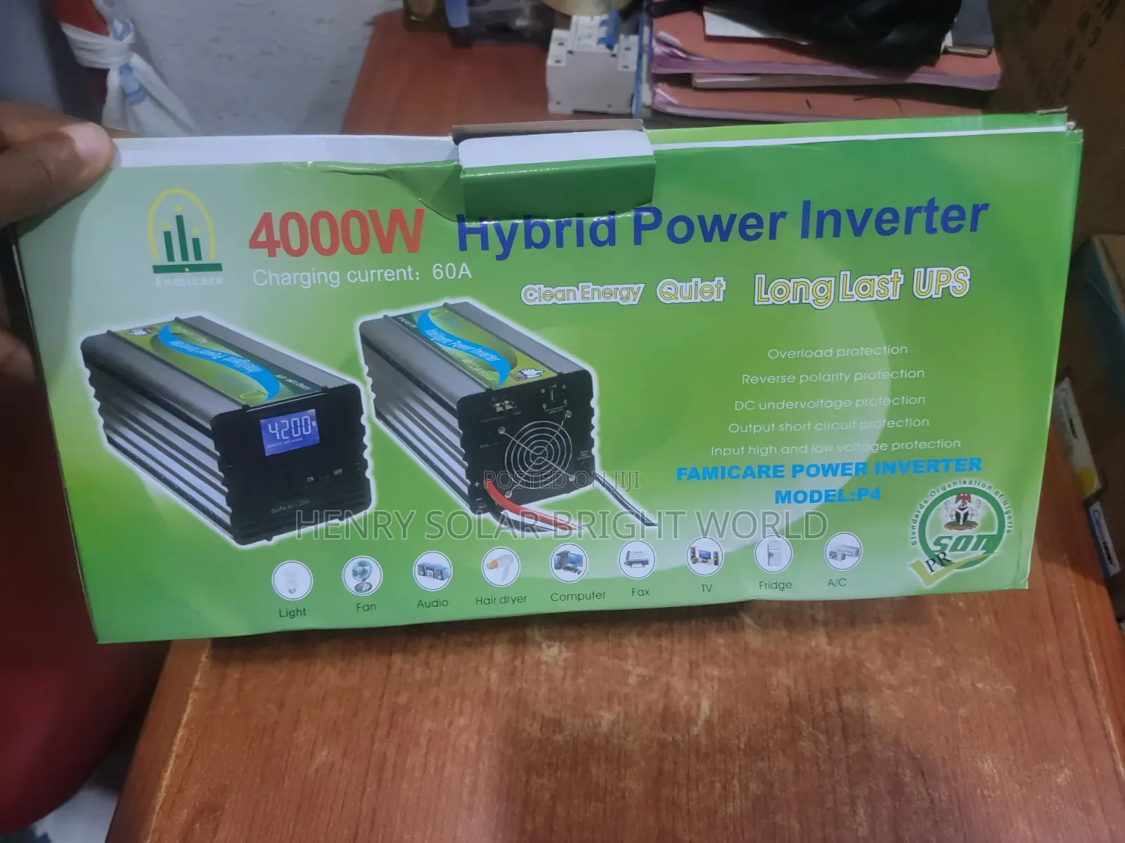 Famicare 4000w Inverter Hibrid