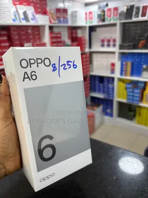 New Oppo A6 256 GB Gold