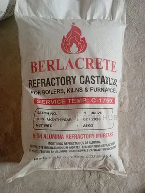 Berlacrete Refractory Castable Fireproof Cement