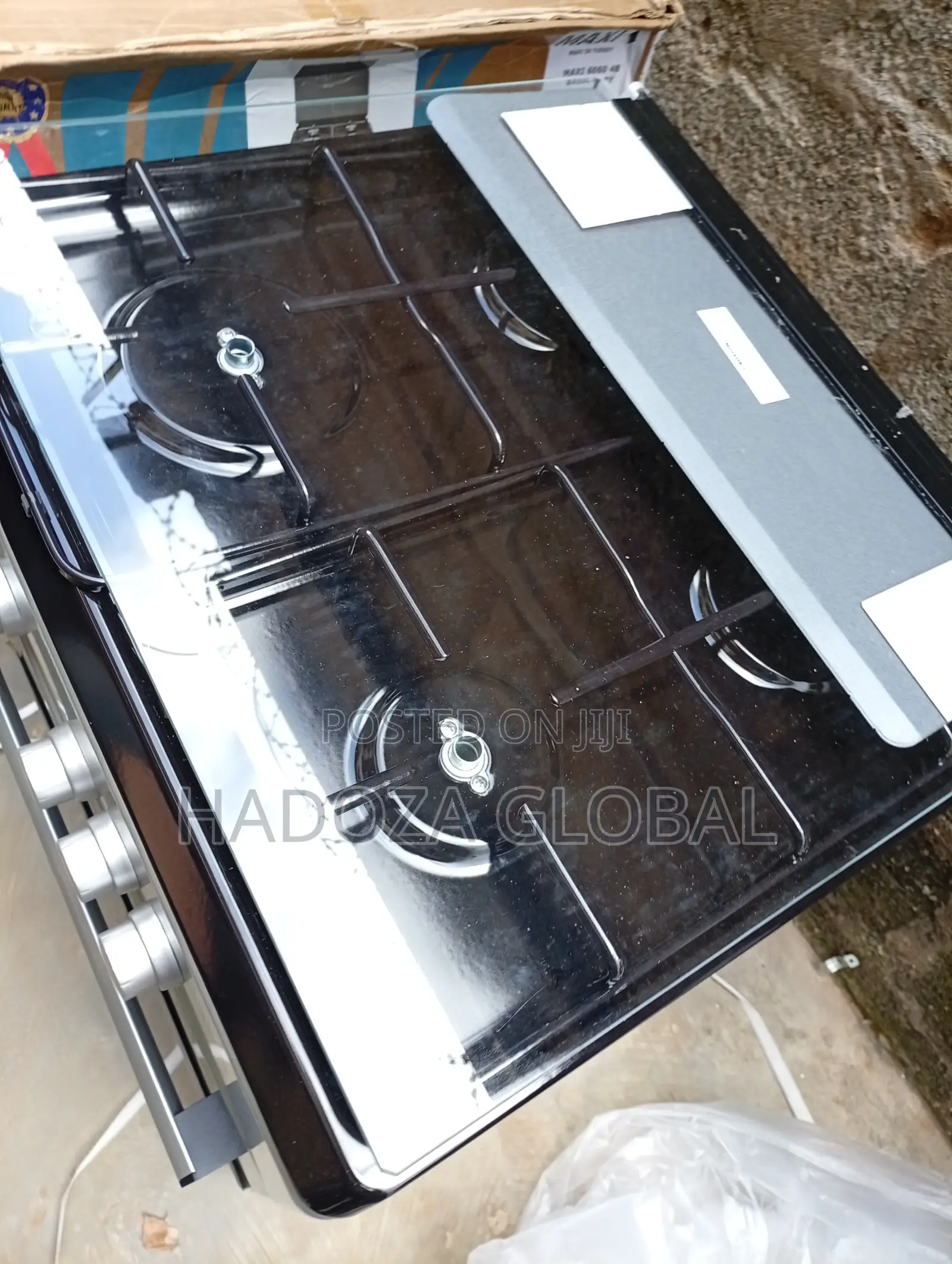 Maxi 60×60 Gas Cooker With Spacious Cooking Area