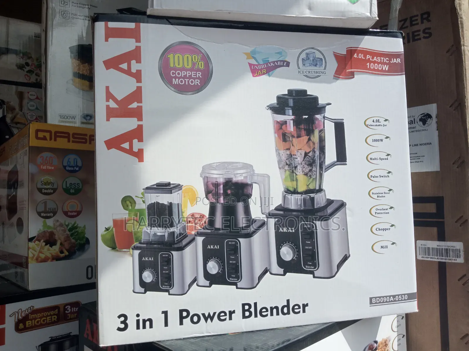 Akai Professional Blender 4 Litrs With 2 Years Warranty