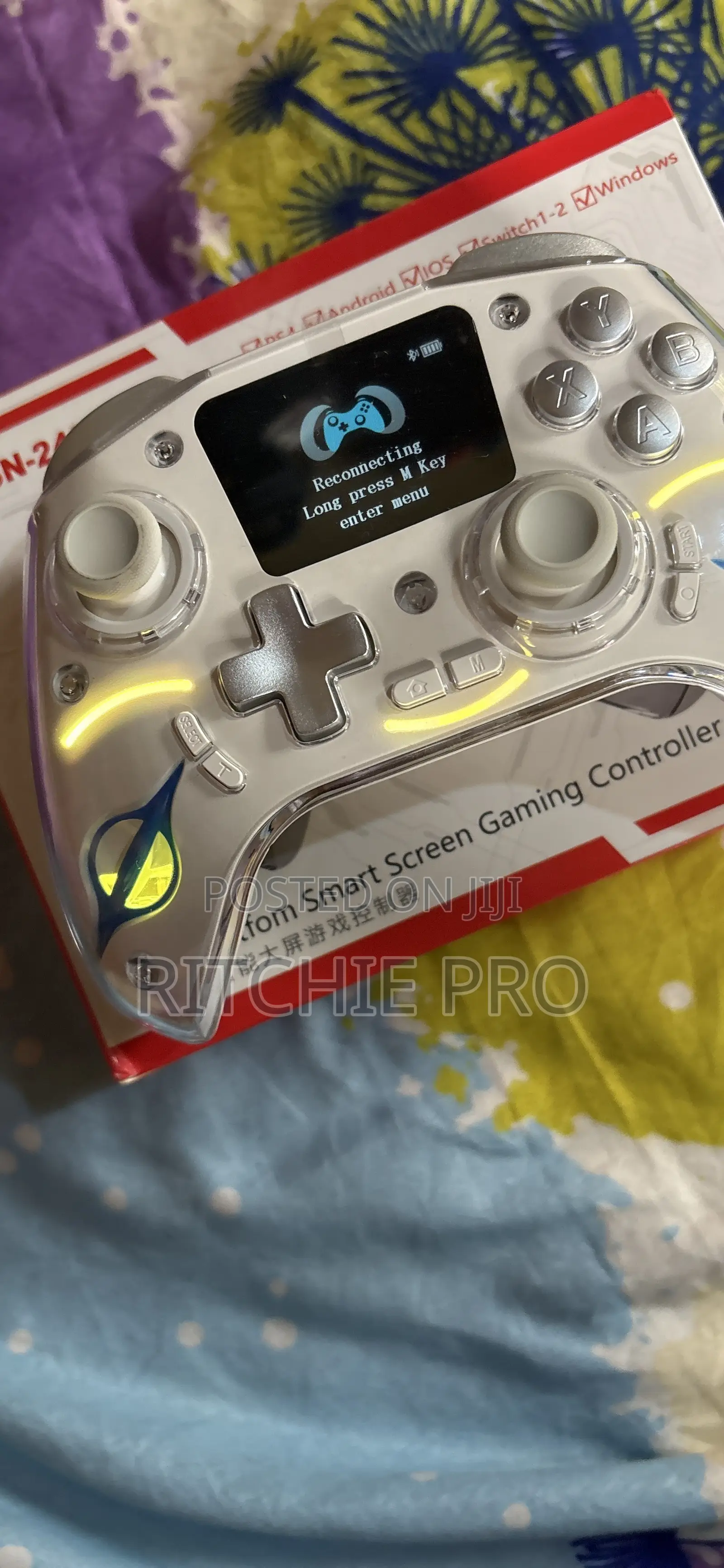 Steam Deck, Switch 1/2, PS4 and PC Controller