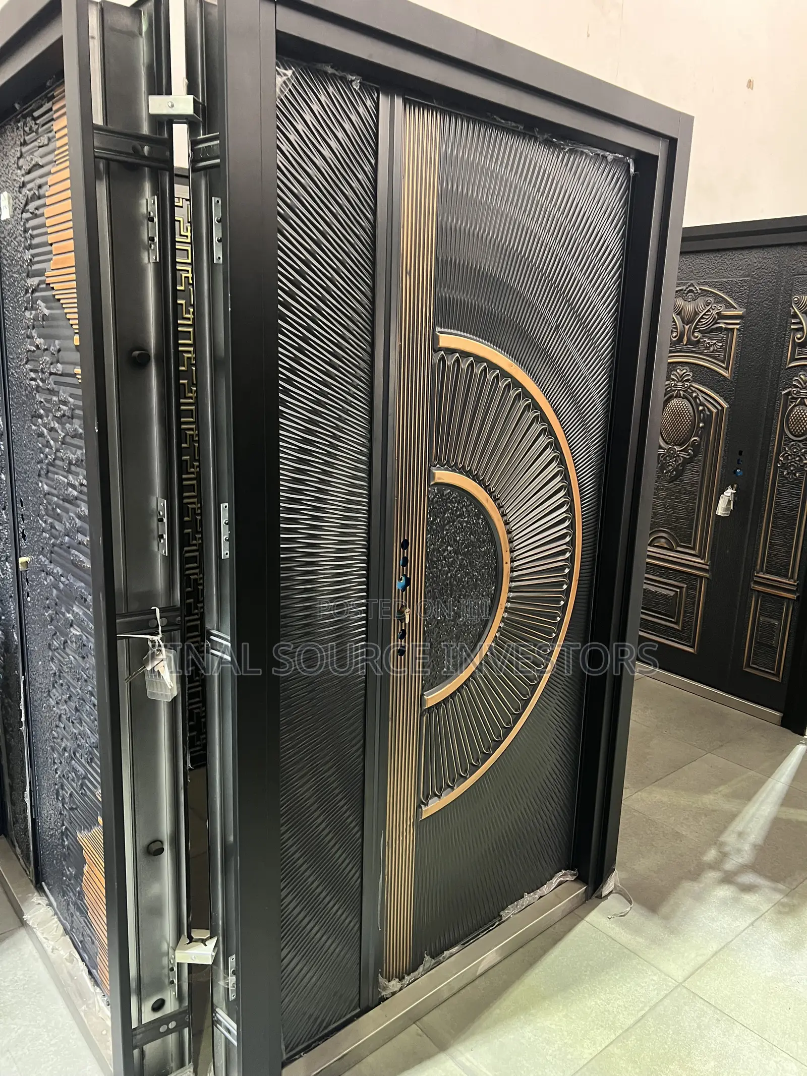 Flat Half Moon Tank Door