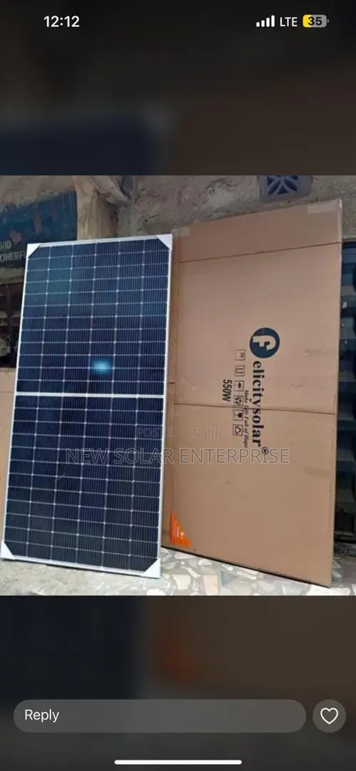 Felicity Solar Panel 550 W