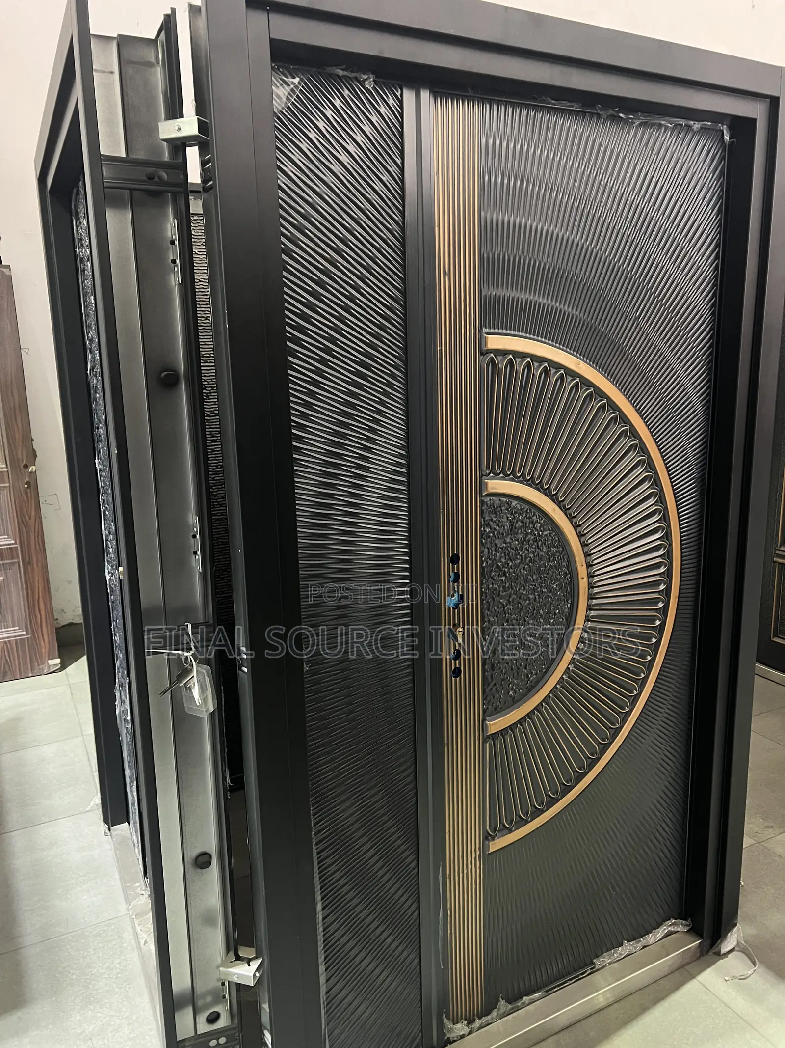 Flat Half Moon Tank Door