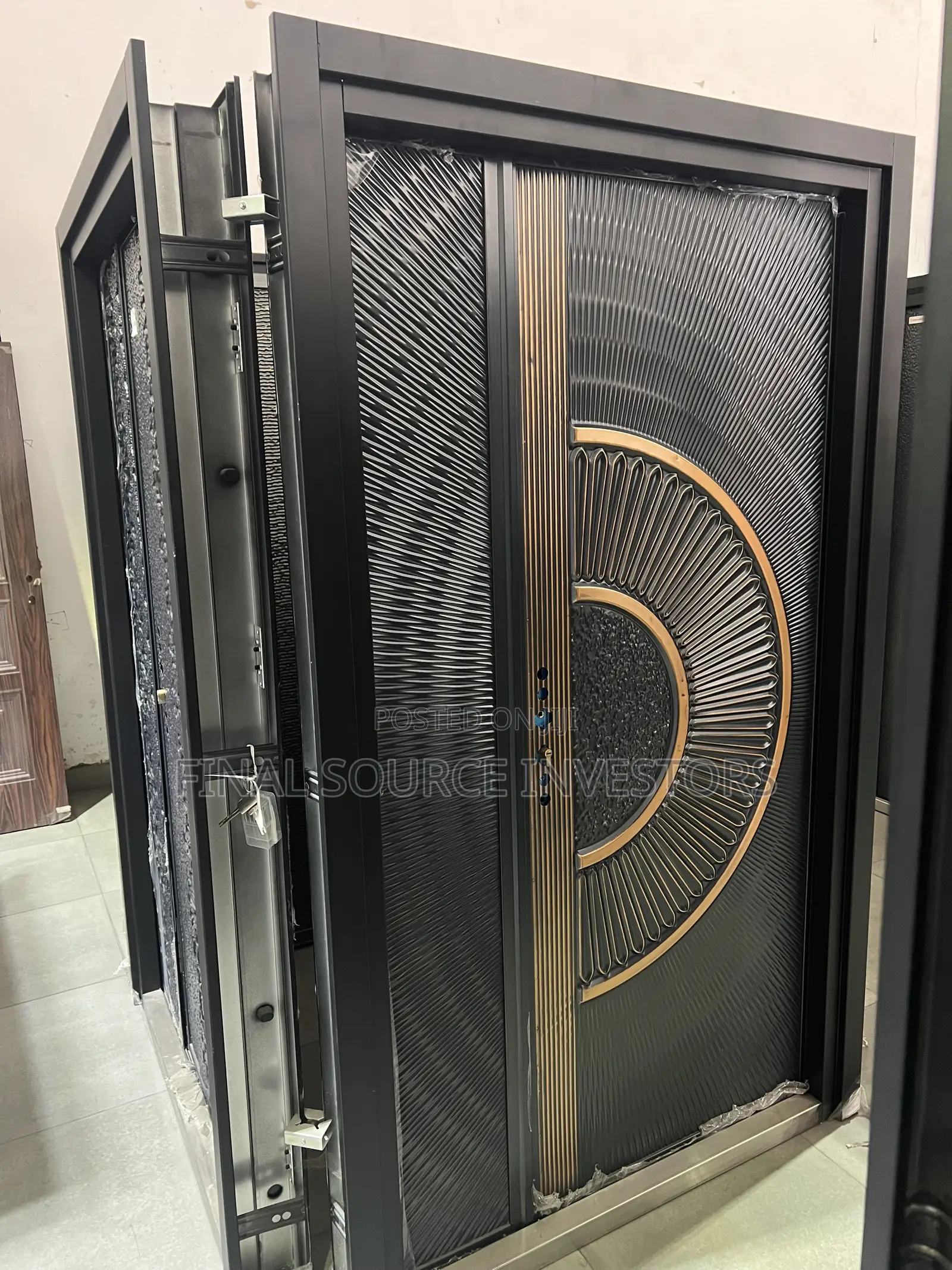 Flat Half Moon Tank Door