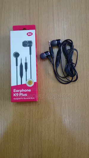 Itel IEP-29 Plus Wired Earphones 10mm Bass Boost, Clear Call Black