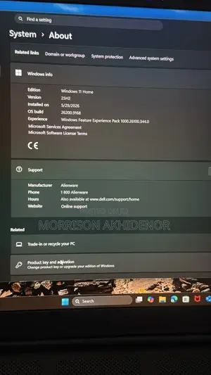 Laptop Alienware 16 Aurora 16GB Intel Core Ultra 7 SSD 1.5T