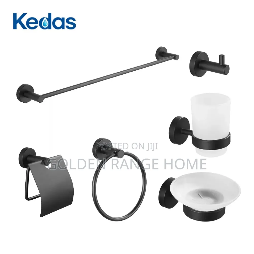 Black Bathroom Accessories