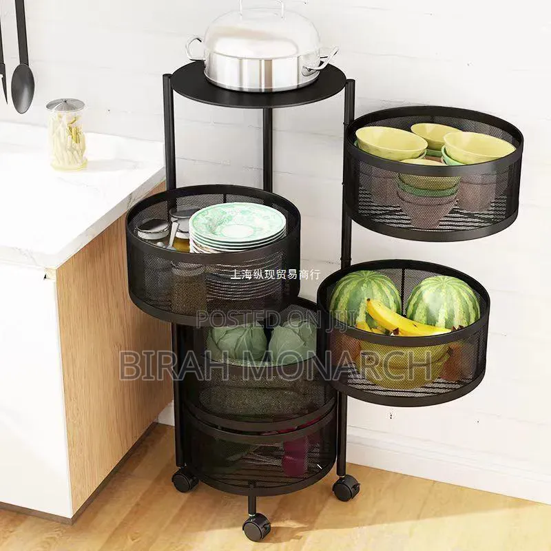 Kitchen Storage Rotary Rack