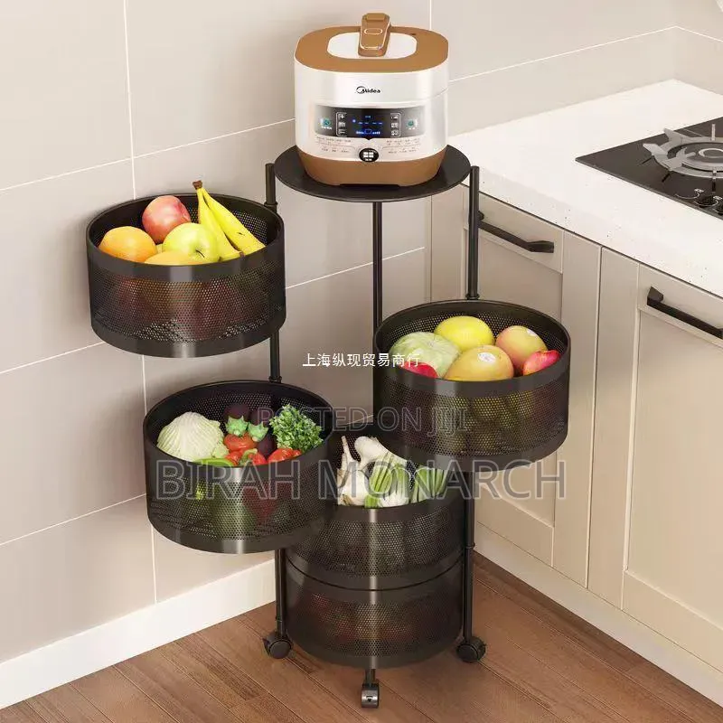 Kitchen Storage Rotary Rack