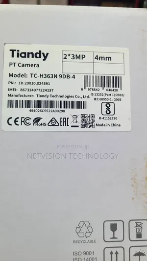 Tiandy Dual Lens Solar Camera
