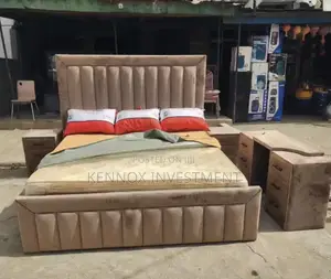 Luxury Designed Complete Set 6 by 6 Bedframe .