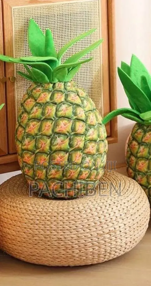 Pineapple Shape Pillow (Size: 48cm High)
