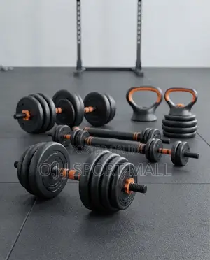 20kg/30kg Adjustable Dumbbell Kettlebell Set for Home Gym