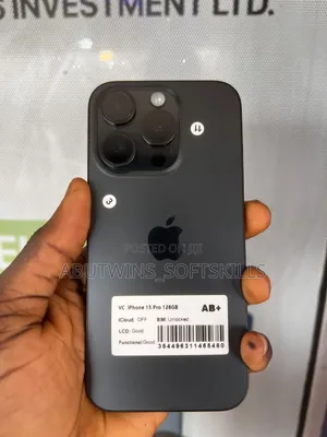 Apple iPhone 15 Pro 128 GB Black