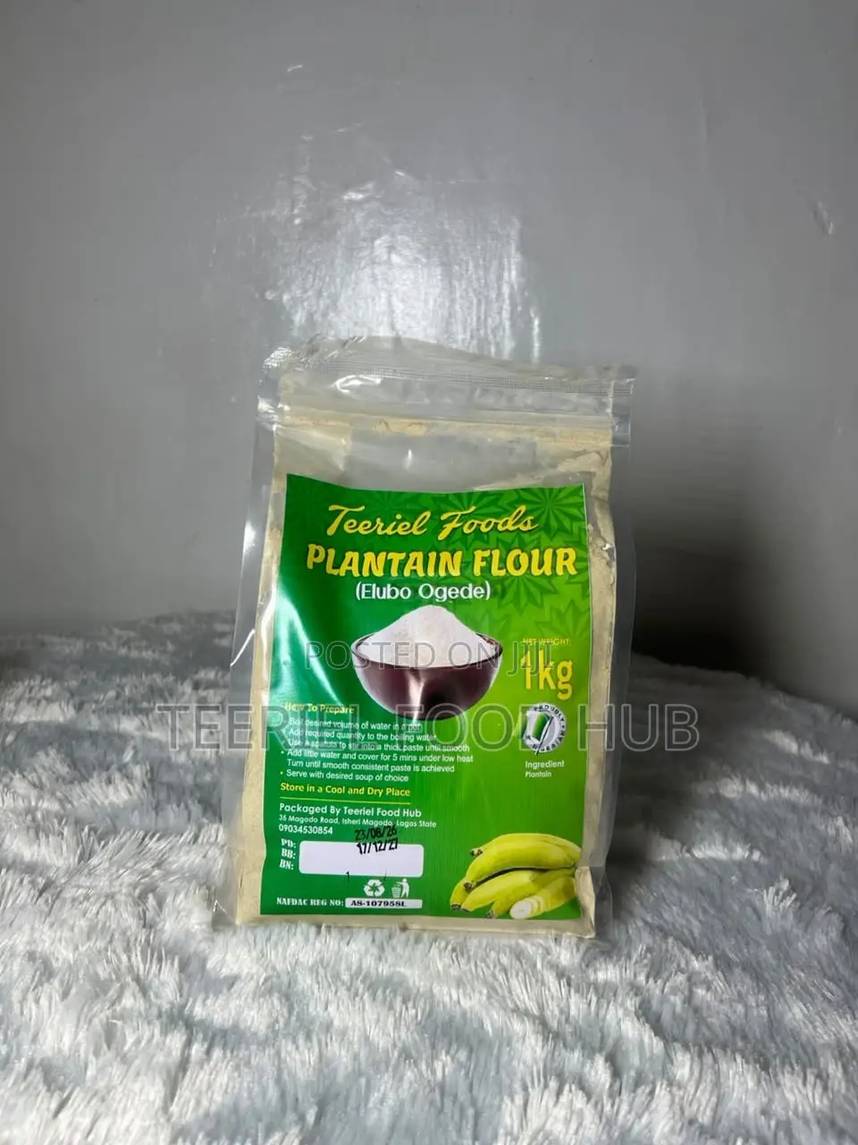 Unripe Plantain Flour