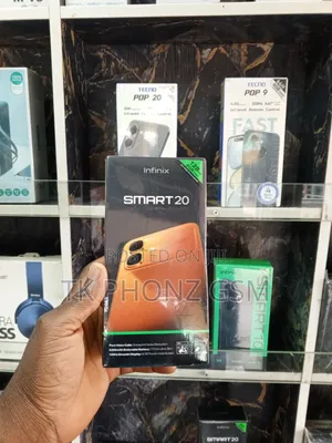 New Infinix Smart 20 128 GB Black
