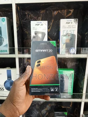 New Infinix Smart 20 128 GB Black