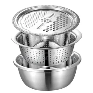 3in1 Vegetable and Rice Washing Bow