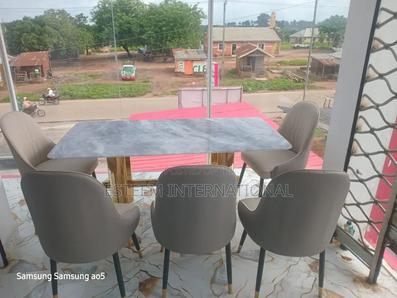 Imported Dinning Table Set With Four Chairs
