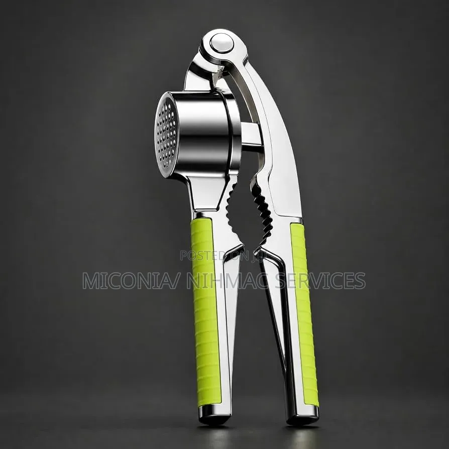 Multi-Function Lemon, Garlic Press and Nut Cracker