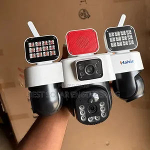 Haisic Solar Camera Four Lenses (CCTV Camera) 4G