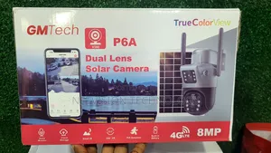 V380 Dual Lens Solar Camera