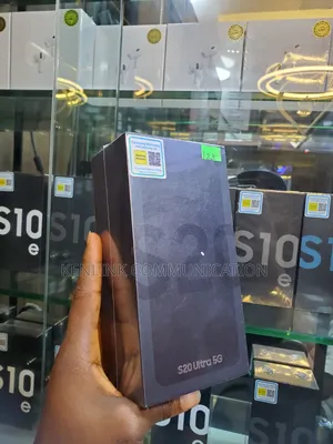New Samsung Galaxy S20 Ultra 5G 128 GB Black