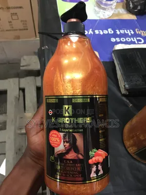 K Brothers Carrot, Papaya and USA Lightening Shower Bath