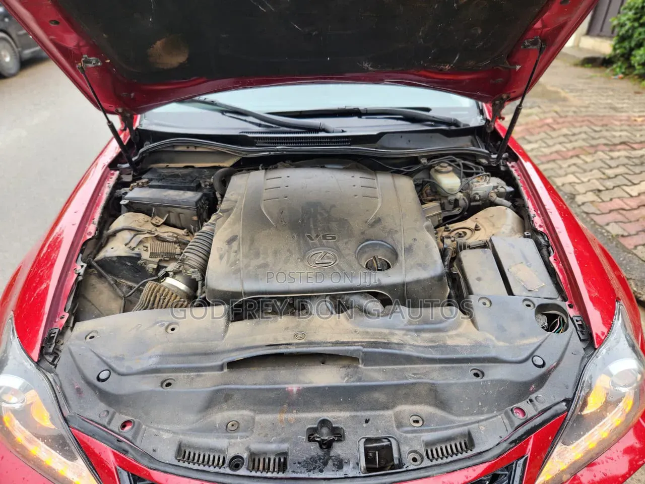 Lexus IS 2006 Red