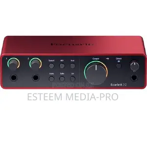 Focusrite Scarlett 2i2 USB-C Audio Interface (4th Generation)