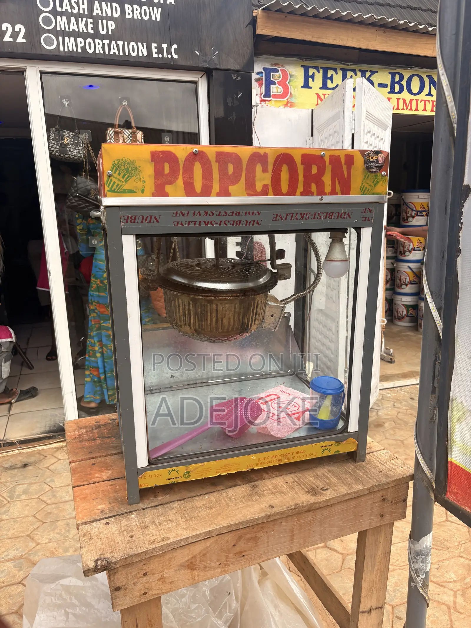 Used Electric Popcorn Machine