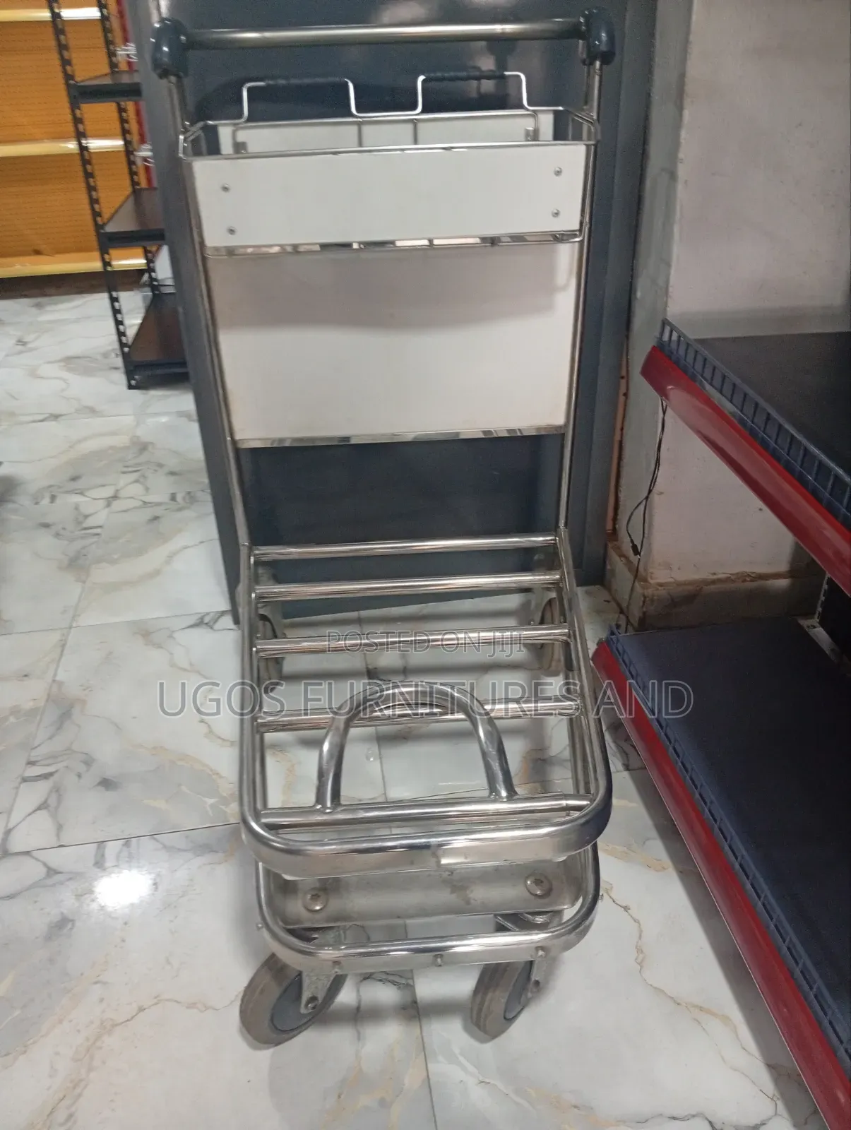 Airport Pushing Trolley