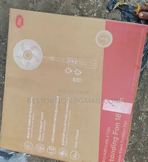 Itel 18" Rechargeable Fan